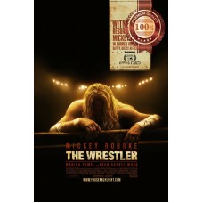 THE WRESTLER 2008 ORIGINAL OFFICIAL CINEMA FILM MOVIE PRINT PREMIUM POSTER