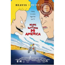 BEAVIS AND BUTT-HEAD DO AMERICA ORIGINAL CINEMA MOVIE PRINT PREMIUM POSTER