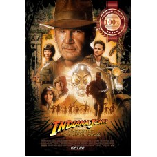 INDIANA JONES AND KINGDOM OF THE CRYSTAL SKULL MOVIE PRINT PREMIUM POSTER
