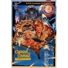 CARAVAN OF COURAGE: AN EWOK ADVENTURE 1984 80s THE STARWARS MOVIE PREMIUM POSTER
