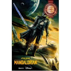 THE MANDALORIAN CHAPTER 3 SEASON STAR WARS TV SERIES DISNEY PRINT PREMIUM POSTER