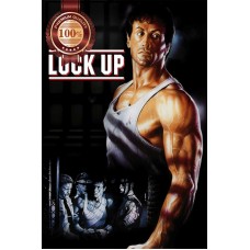 LOCK UP 1989 STALLONE ORIGINAL OFFICIAL CINEMA MOVIE PRINT PREMIUM POSTER