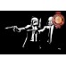 STAR WARS BOBA FETT DARTH VADER PARODY PULP FICTION ART PRINT PREMIUM POSTER