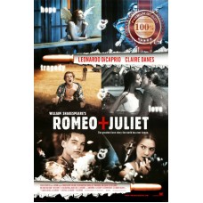 ROMEO & JULIET V2 AND + 1996 ORIGINAL OFFICIAL CINEMA MOVIE PRINT PREMIUM POSTER