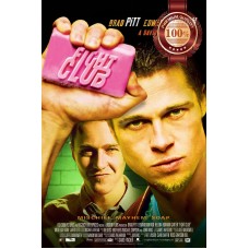 FIGHT CLUB 1999 90s OFFICIAL FILM MOVIE ORIGINAL CINEMA PRINT PREMIUM POSTER