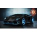 LAMBORGHINI AVENTADOR TRON STYLE SUPER CAR SPORTS HYPER PRINT PREMIUM POSTER