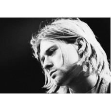 NEW LARGE KURT COBAIN MUSICAN NIRVANA PORTRAIT FACE  PHOTO PRINT PREMIUM POSTER