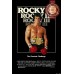 ROCKY III 3 THREE CLASSIC 1982 80s ORIGINAL CINEMA MOVIE PRINT PREMIUM POSTER