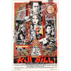 KILL BILL THE WHOLE BLOODY AFFAIR ART ORIGINAL CINEMA MOVIE PRINT PREMIUM POSTER