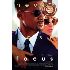 FOCUS 2015 WILL SMITH MARGOT ORIGINAL CINEMA FILM MOVIE PRINT PREMIUM POSTER