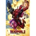 DEADPOOL 2 II RIDING PONY EXPLOSION ARTWORK MOVIE PRINT ART PREMIUM POSTER