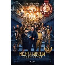 NIGHT AT THE MUSEUM SECRET OF THE TOMB ORIGINAL CINEMA PRINT PREMIUM POSTER