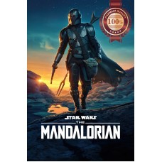 THE MANDALORIAN S2 STAR WARS TV SERIES DISNEY ORIGINAL PRINT PREMIUM POSTER