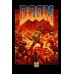 DOOM 4 1996 90s STYLE VIDEO GAME VIDEOGAME ORIGINAL ART PRINT PREMIUM POSTER