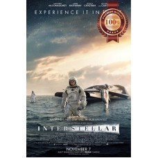 INTERSTELLAR 2014 WATER SCENE MOVIE FILM ORIGINAL CINEMA PRINT PREMIUM POSTER
