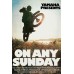 ON ANY SUNDAY 1971 70s ORIGINAL CINEMA DOCUMENTARY MOVIE PRINT PREMIUM POSTER