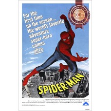 SPIDER-MAN 1977 RETRO ORIGINAL ART OFFICIAL MOVIE FILM PRINT PREMIUM POSTER