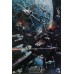 STAR WARS X-WING DOG FIGHT OIL PAINTING CLASSIC ART PRINT PREMIUM POSTER