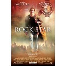 ROCK STAR 2001 MARK WAHLBERG OFFICIAL ORIGINAL CINEMA MOVIE PRINT PREMIUM POSTER