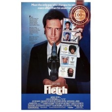 FLETCH 1985 80s CHEVY CHASE ORIGINAL CINEMA FILM MOVIE PRINT PREMIUM POSTER