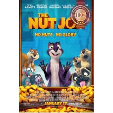THE NUT JOB 2014 ORIGINAL OFFICIAL CINEMA MOVIE FILM PRINT PREMIUM POSTER