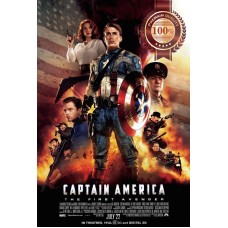 CAPTAIN AMERICA THE FIRST AVENGER MOVIE ORIGINAL CINEMA PRINT PREMIUM POSTER