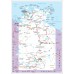 NORTHERN TERRITORY STATE ROADS AUSTRALIA MAP OF AUS CHART PRINT PREMIUM POSTER
