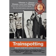 TRAINSPOTTING 1996 90s OFFICIAL ORIGINAL CINEMA MOVIE PRINT PREMIUM POSTER