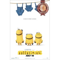 MINIONS 2015 THE ORIGINAL OFFICIAL CINEMA FILM MOVIE PRINT PREMIUM POSTER