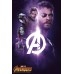 INFINITY WAR HEROES PURPLE AVENGERS CINEMA MOVIE FILM PRINT PREMIUM POSTER
