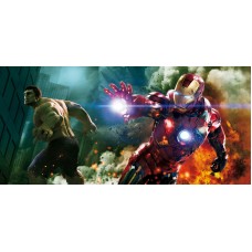 IRONMAN AND THE HULK AVENGERS ORIGINAL MOVIE WALL ART PRINT PREMIUM POSTER