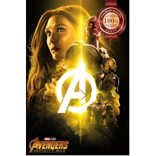 INFINITY WAR HEROES YELLOW AVENGERS CINEMA MOVIE FILM PRINT PREMIUM POSTER
