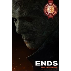HALLOWEEN ENDS 2022 MASK OFFICIAL ORIGINAL CINEMA MOVIE PRINT PREMIUM POSTER