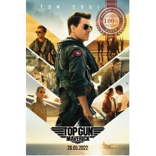 TOP GUN MAVERICK CAST 2022 ORIGINAL OFFICIAL CINEMA FILM PRINT PREMIUM POSTER