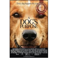 A DOG'S PURPOSE 2017 ORIGINAL OFFICIAL CINEMA MOVIE FILM PRINT PREMIUM POSTER