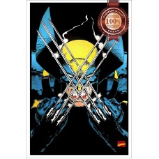 WOLVERINE CLAWS DRAWING X-MEN MARVEL COMICS ARTWORK ART PRINT PREMIUM POSTER
