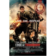 THE EDGE OF TOMORROW 2014 ORIGINAL OFFICIAL CINEMA MOVIE PRINT PREMIUM POSTER