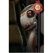 BB-8 BB8 LOOKING AROUND CORNER STAR WARS FORCE AWAKENS PRINT PREMIUM POSTER