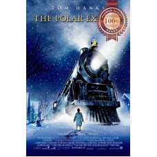 THE POLAR EXPRESS 2004  ORIGINAL OFFICIAL CINEMA MOVIE PRINT PREMIUM POSTER