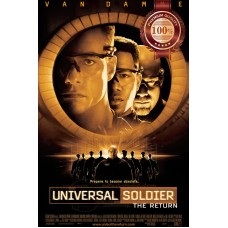 UNIVERSAL SOLDIER THE RETURN 1999 90s CINEMA ORIGINAL MOVIE PRINT PREMIUM POSTER