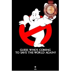 GHOSTBUSTERS 2 TWO II ORIGINAL 1989 CLASSIC MOVIE HOME PRINT PREMIUM POSTER
