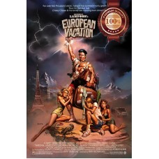 NATIONAL LAMPOONS EUROPEAN VACATION 1985 80 ORIGINAL CINEMA PRINT PREMIUM POSTER