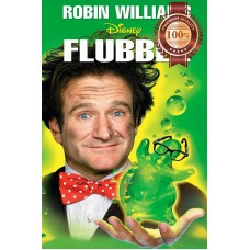 FLUBBER ROBIN WILLIAMS DISNEY 1997 ORIGINAL CINEMA ART PRINT PREMIUM POSTER