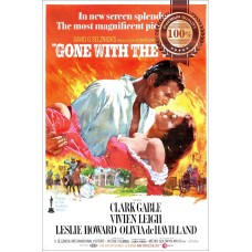 GONE WITH THE WIND 1939 30s ORIGINAL FILM MOVIE CINEMA PRINT ART PREMIUM POSTER