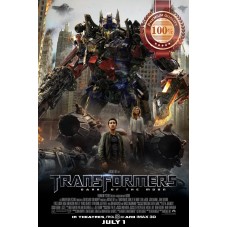 TRANSFORMERS DARK OF THE MOON OFFICIAL MOVIE CINEMA PRINT PREMIUM POSTER