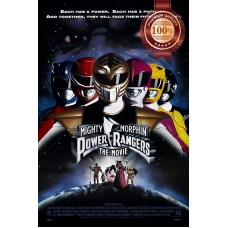 MIGHTY MORPHIN POWER RANGERS 1995 THE MOVIE FILM CINEMA PRINT PREMIUM POSTER